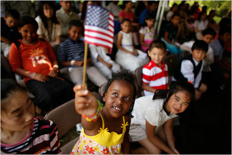 How Some Immigrants Adopt the Fourth of July