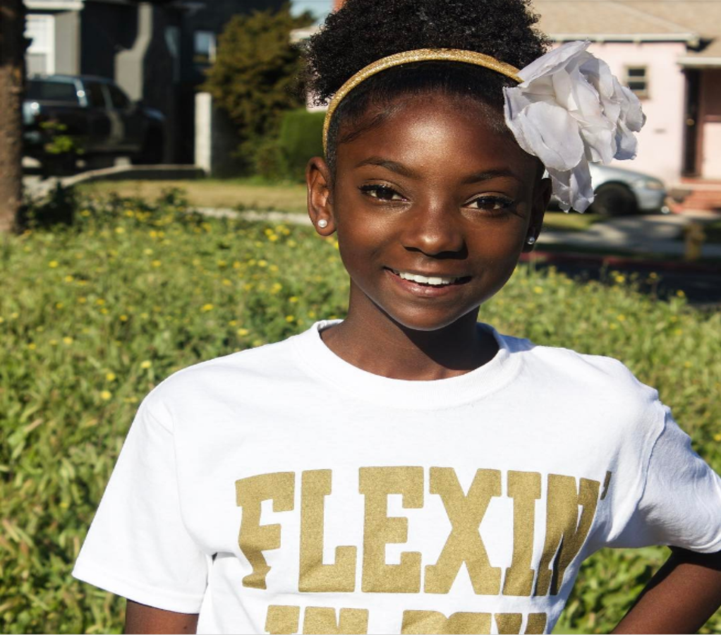 10-year old Girl, Bullied for Her Skin Tone, Starts Empowering Clothing Line